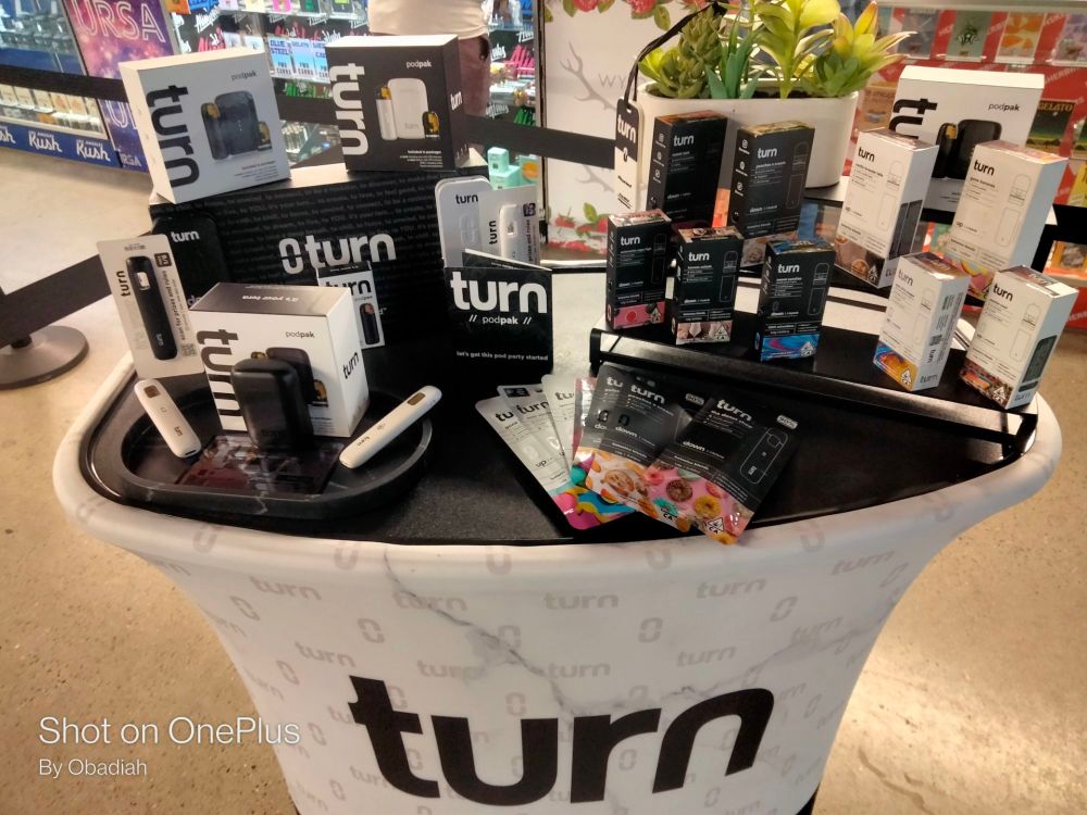 Turn PodPak in everyday use lifestyle scene