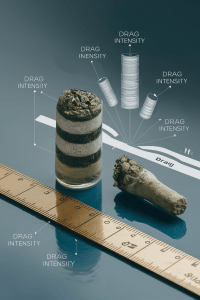 Layers of Ash An image illustrating the way ash layers in blunts or joints can indicate certain characteristics and experiences from the high. Using this ash layering, inferences can be made about many important things.